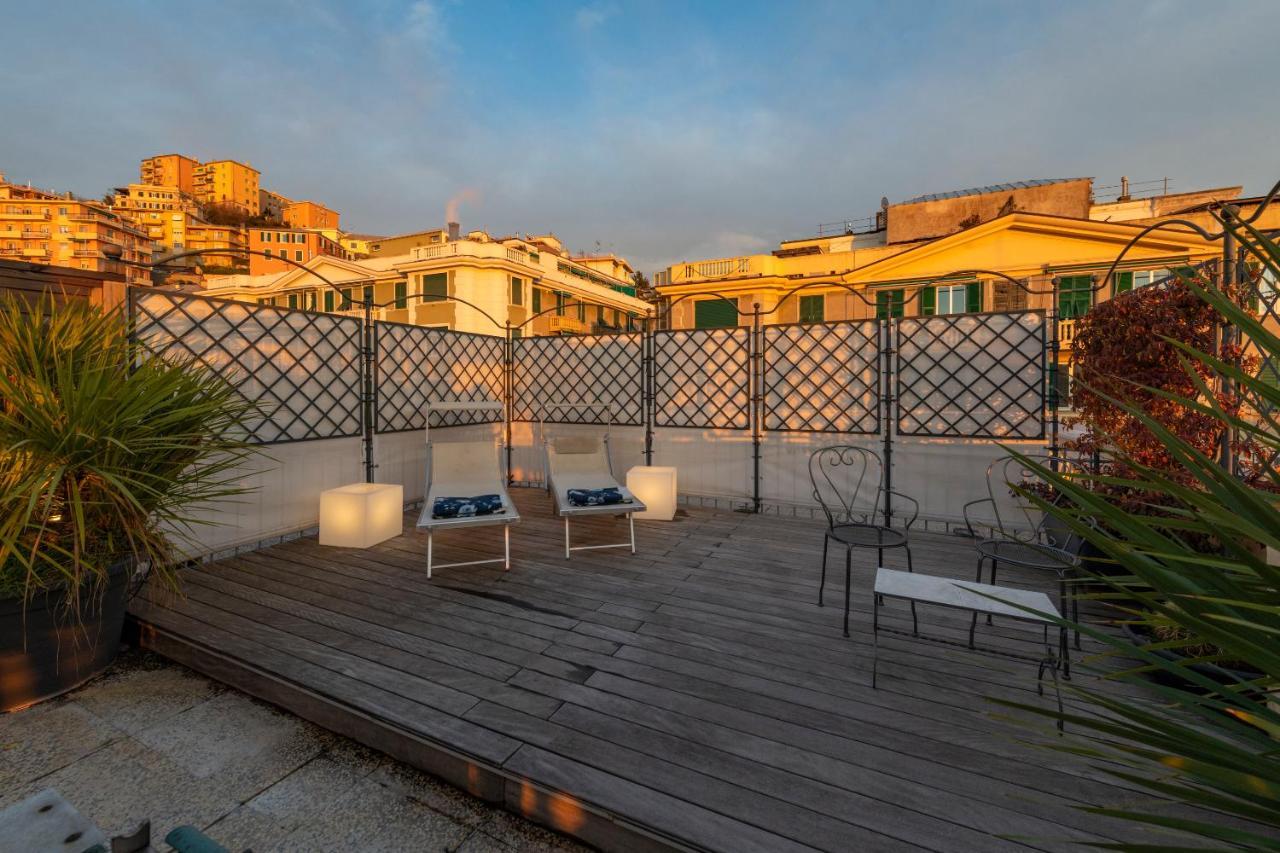 Apartament Castelletto Exclusive Terrace Penthouse Genua Zewnętrze zdjęcie