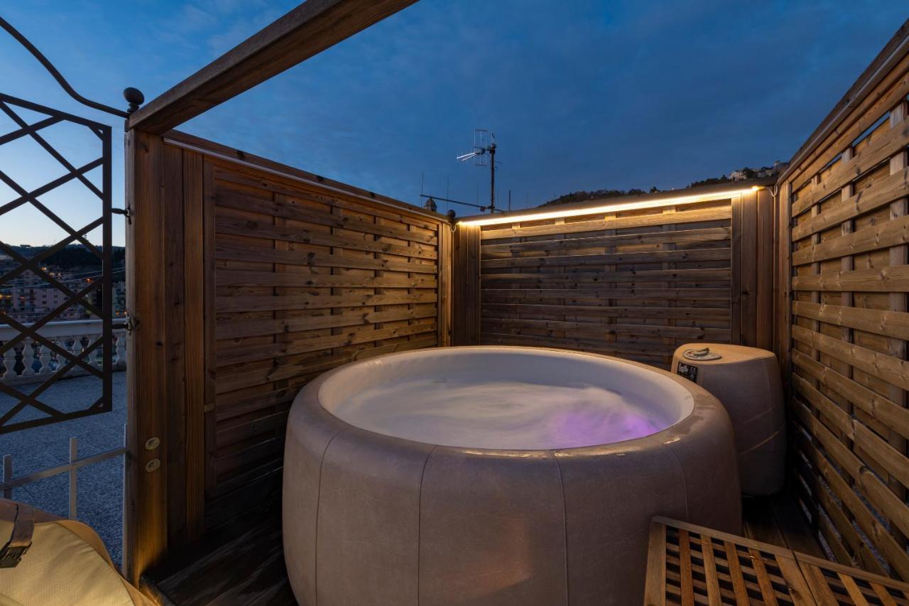 Apartament Castelletto Exclusive Terrace Penthouse Genua Zewnętrze zdjęcie
