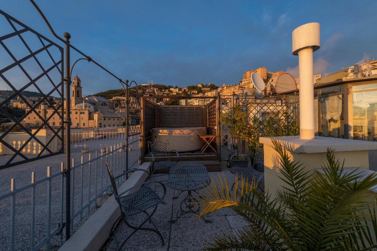 Apartament Castelletto Exclusive Terrace Penthouse Genua Zewnętrze zdjęcie