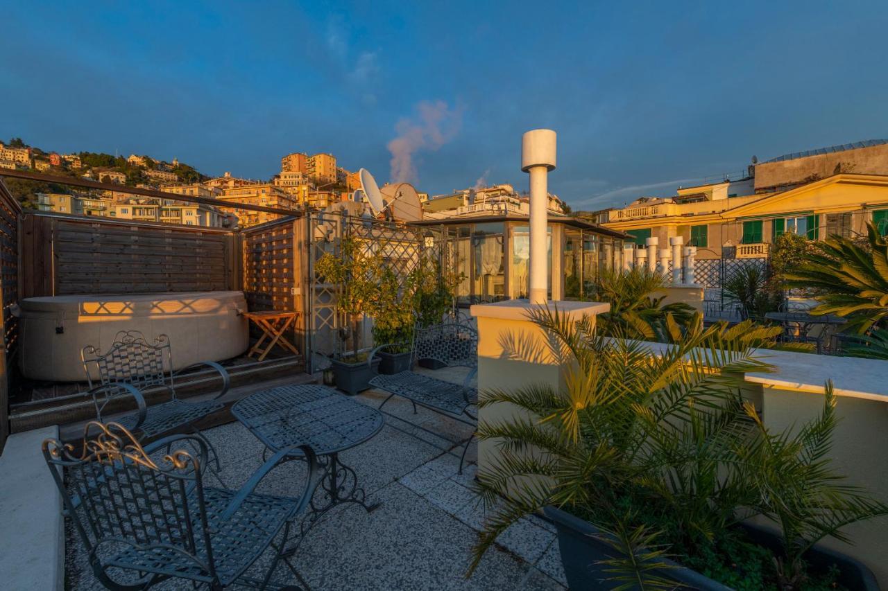 Apartament Castelletto Exclusive Terrace Penthouse Genua Zewnętrze zdjęcie