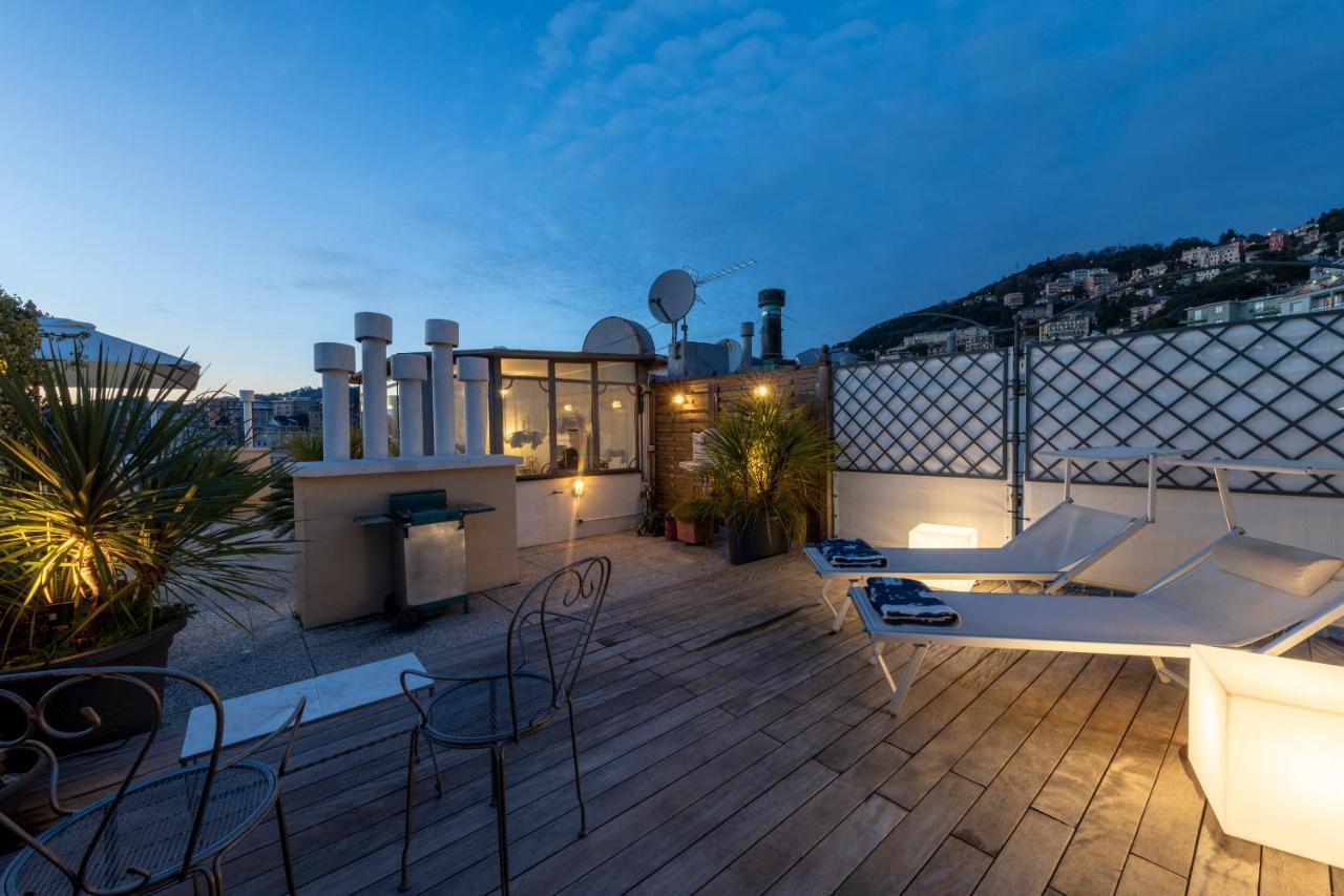 Apartament Castelletto Exclusive Terrace Penthouse Genua Zewnętrze zdjęcie